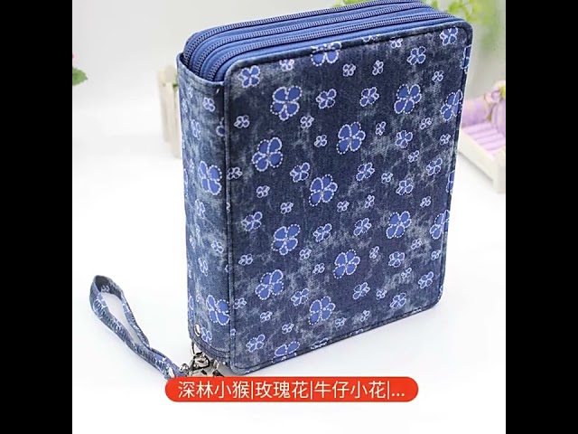 Vídeo relacionado con ChAusa Estuche para niños con diseño de fuego azul, estuche con cremallera, gran capacidad, informal, para niños y niños, escuela, fútbol, estuche para bolígrafos, grande