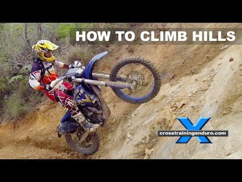 How to climb hills on dirt bikes ∣ Cross Training Enduro