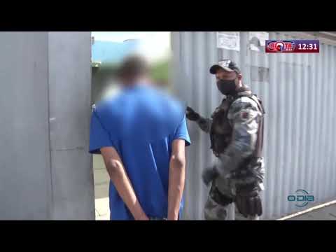 Homem é preso e menor é apreendido com moto roubada no bairro Gurupi 26 10 2020