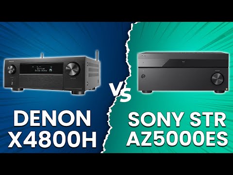 Denon X4800H vs Sony STR-AZ5000ES - Detailed Comparison (Which Speaker Is Better For You?)