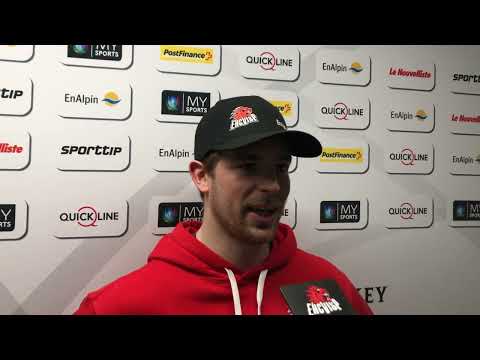 Interview mit Raphael Kuonen zum Spiel EHC Visp - EHC Olten (n.V. 5:6)