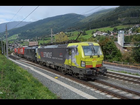 Brennerbahn am 03.09.18 – "Vectron’s in Matrei"