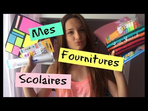 BACK TO SCHOOL | Mes fournitures scolaires