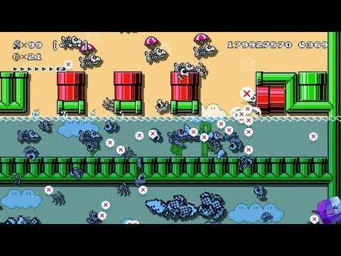 Super Mario Maker 2 🔧 Endless Challenge 6409 - 6416