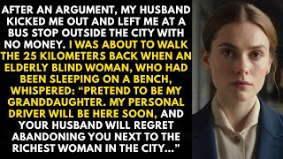 Download lagu Husband dumps me at a bus stop — blind woman offers surprising rescue! mp3 Download lagu Husband dumps me at a bus stop — blind woman offers surprising rescue! mp3