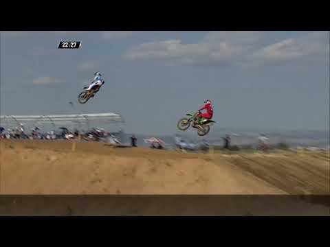 Van de Moosdijk passes Geerts - MX2 Race 2 - MXGP of Turkey 2019
