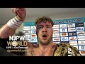 Will Ospreay NEW JAPAN CUP 2022 3 26 22
