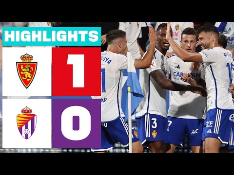 Resumen de Real Zaragoza vs Real Valladolid Matchday 2