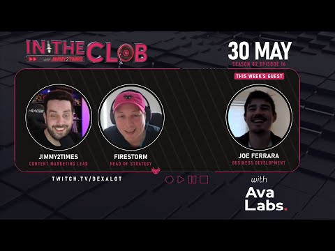 Ava Labs BD Joe Ferrara IN THE CLOB! - YouTube