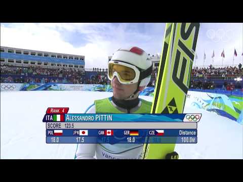 A. Pittin - Nordic Combined - Normal Hill, 10KM - Vancouver 2010 Winter Olympic Games