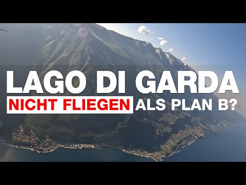 Nicht fliegen als Plan B?! Flug zum Gardasee über die Alpen. Ulraleichtfliegen in Italien