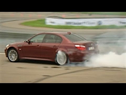 F1 Driver Robert Kubica in BMW M5 - Fast Taxi For Fans