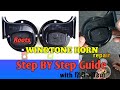 Roots WINDTONE HORN Repair हॉर्न रिपेयर With हिंदी ऑडियो