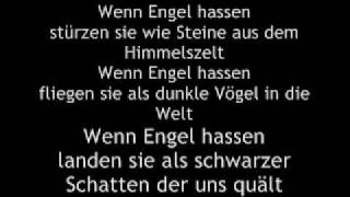 Subway to Sally: Wenn Engel hassen (lyrics)