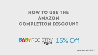 How to use the Amazon Completion Discount
