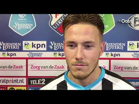 Invaller Gladon schenkt Heracles Almelo in blessuretijd een punt bij FC Utrecht