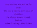All Time Low - Let It Roll (with lyrics)