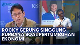 Soroti Target Pertumbuhan Ekonomi 6 Persen, Rocky Gerung Sebut Menkeu Purbaya Cuma Kasir