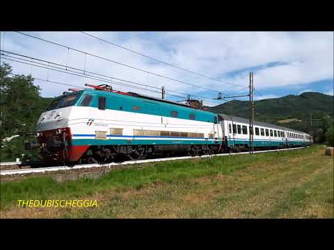 LA MIA COMPILATION DI FOTO AI TRENI SULLA LINEA DEI GIOVI "RIGOROSO" (AL) 15 - 7 - 2019