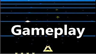 Beamrider Atari 2600 Gameplay