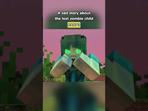 Tragic Tale of Lost Zombie Kid 😢 | Minecraft