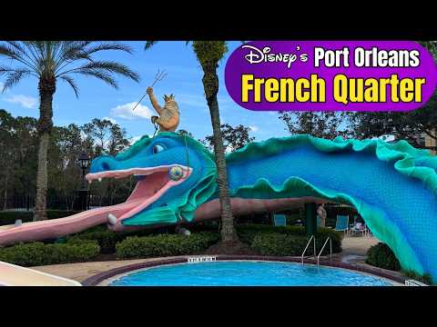 Disney’s Port Orleans French Quarter Resort Tour | Food, Pools, Boat to Disney Springs & More