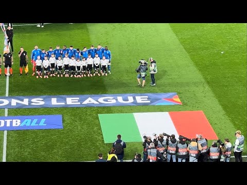 Il Canto degli Italiani 🇮🇹 Italian national anthem Germany - Italy 🇩🇪🇮🇹 Nations League 2025 Dortmund