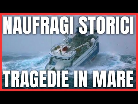 NAUFRAGI STORICI: Le Navi che Non Dovevano Affondare COMPILATION