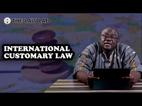 International customary law