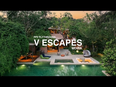 V ESCAPES MOIRA, NORTH GOA - FPV FlyThrough