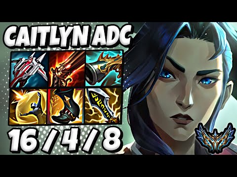 Caitlyn vs Kai'Sa ADC [ Quadrakill ] Korea Challenger 1117 LP | Patch 25.22 ✅