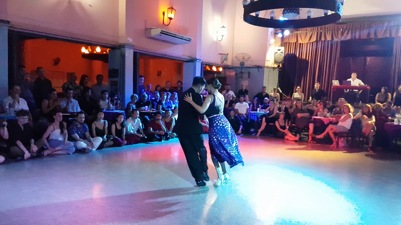 ROXANA SUAREZ y SEBASTIAN ACHAVAL en Viva La Pepa Milonga (2/4)
