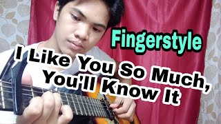 Download lagu I Like You So Much, You'll Know It Fingerstyle Cover - Ysabelle Cuevas (Free Tabs) mp3