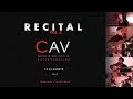 RECITAL CAV 2021. vol I