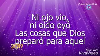 Cosas que ni ojo vio ni oído oyo son las que Dios preparó.