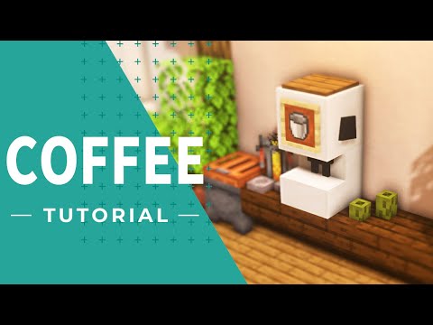 SEVEN's EPIC Coffee Machine Build in Minecraft! MUST SEE!