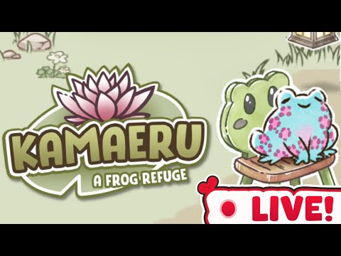 First Look at the Coziest Frog Game Kamaeru: A Frog Refuge - YouTube