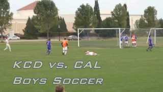 preview picture of video 'KCD Boys Soccer vs. CAL (9/10/13)'