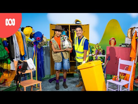 Dress up with Play School's wondrous worker wardrobe!