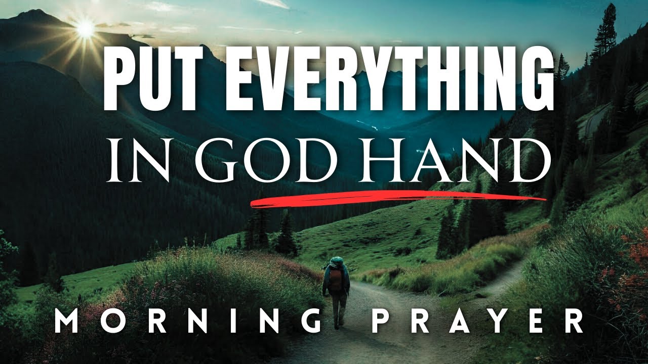 Pray This When Life Feels Overwhelming and Receive His Peace | Morning Prayer