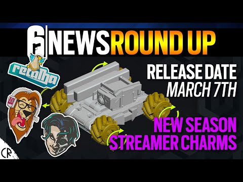 Test Server Patches & Streamer Charms - 6News RoundUp - Tom Clancy's Rainbow Six Siege