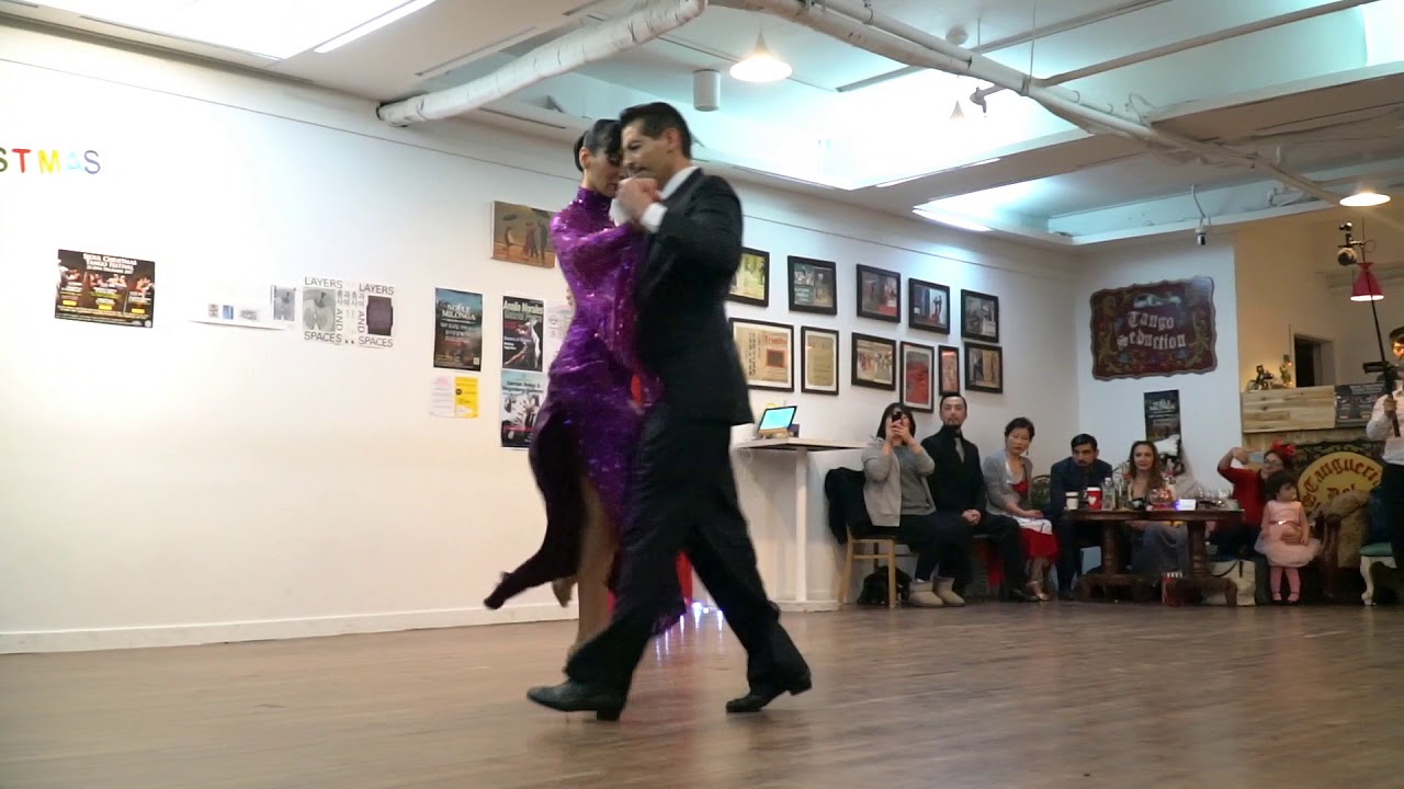 [ Tango ] 2017.12.23 -  Gabriel Ponce & Analia Morales  - Show No.1
