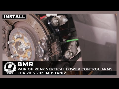 2015-2023 Mustang Install | BMR Rear Vertical Lower Control Arms