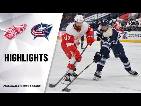 Red Wings @ Blue Jackets 5/7/21 | NHL Highlights