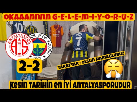 Delil Reis Antalyaspor 2-2 Fenerbahçe Tepki Videosu #keşfet #fenerbahçe #galatasaray #şampiyon #bjk 