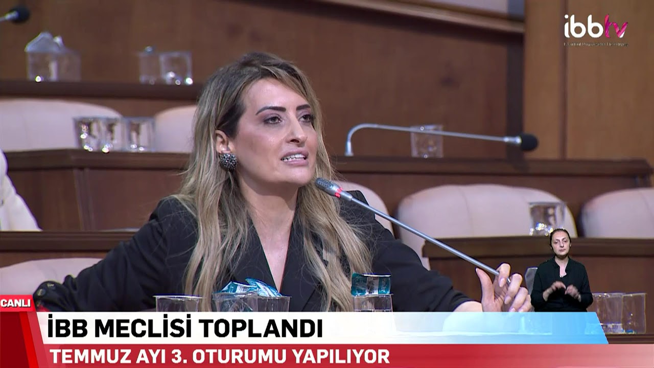 İBB MECLİSİ TEMMUZ AYI TOPLANTISI 3. OTURUMU