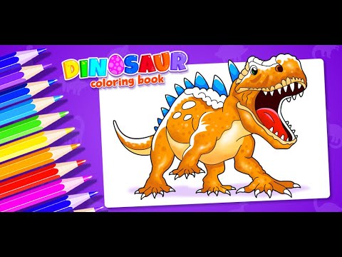 Dinosaur Coloring Games video thumbnail