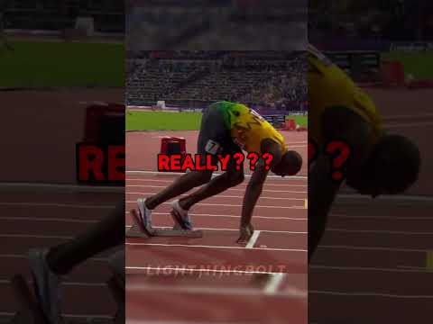 "Usain Bolt's Start Is Awful..." #shorts #track #viralvideo #fyp