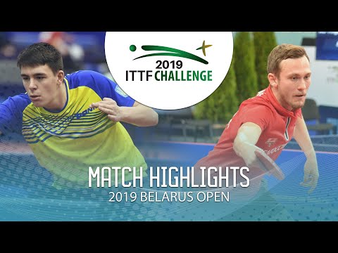 Anton Limonov vs Kirill Barabanov | 2019 ITTF Belarus Open Highlights (Group)