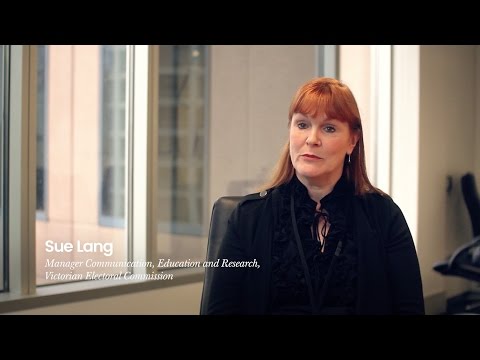 Victorian Electoral Commission - Customer Success Story (Sue Lang - Manager Communication)